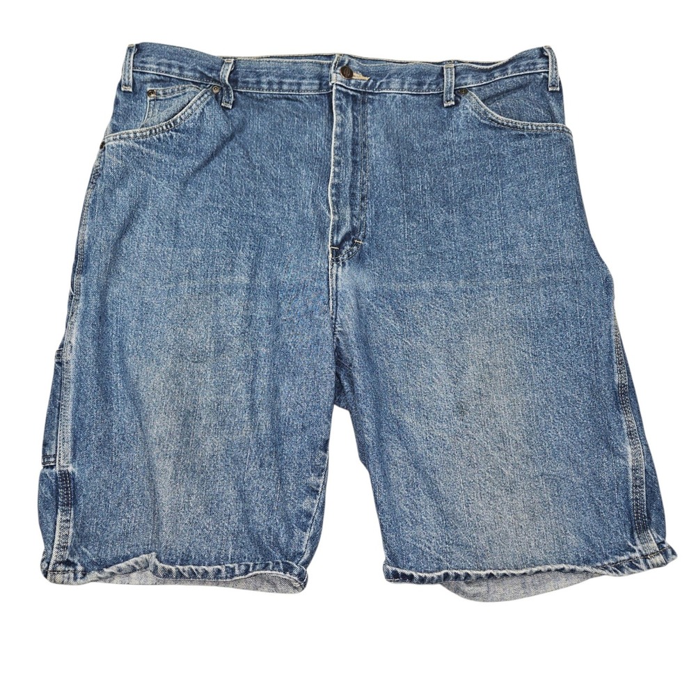 Dickies Modern DX200SNB Carpenter Denim Shorts Blue Stonewash Sz 40